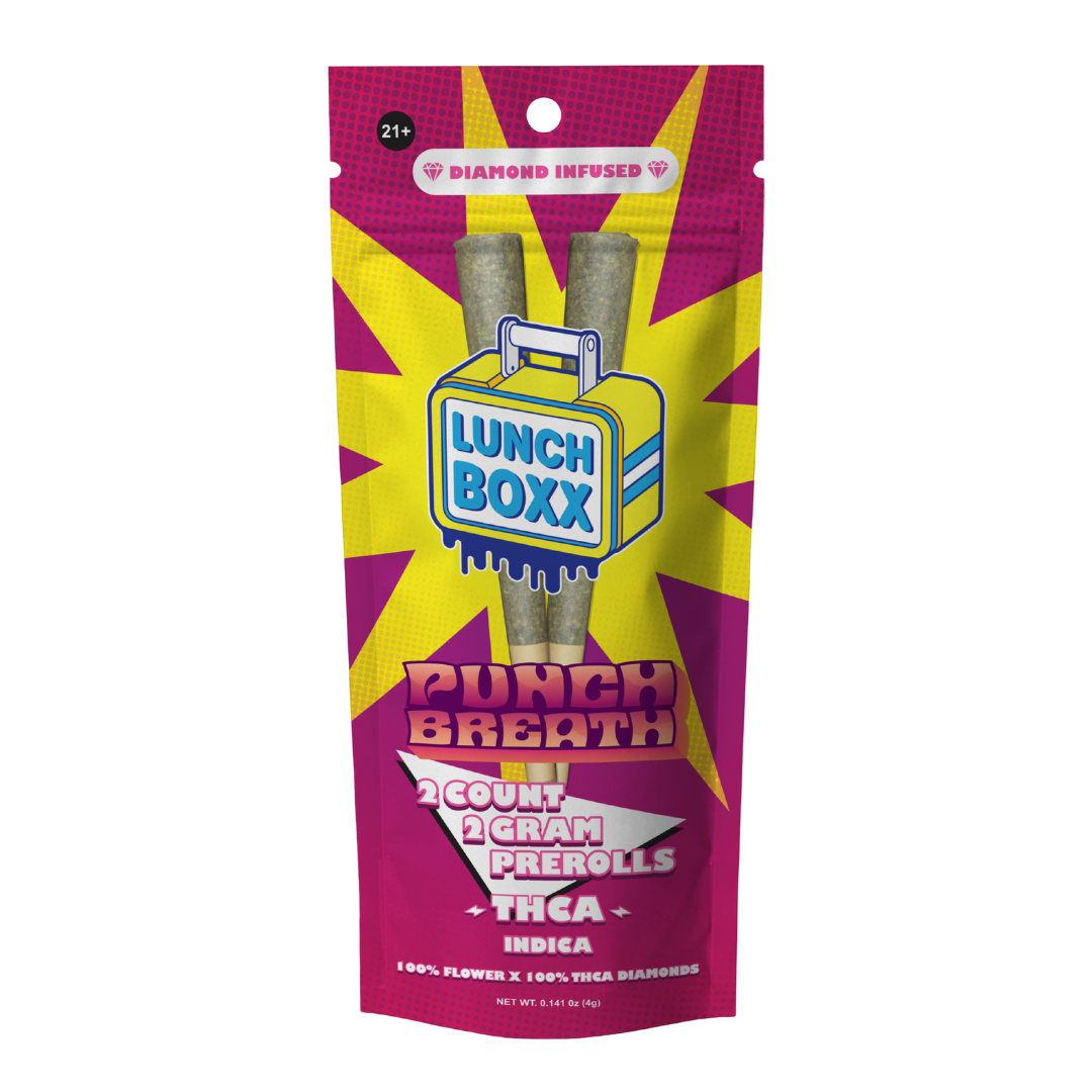 Punch Breath THCA Pre Roll 2 Pack | 10 Count Box